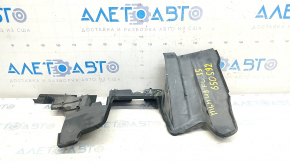 Left radiator deflector Toyota Highlander 17-19 2.7, 3.5, broken fasteners, broken
