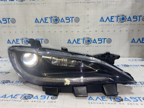 Headlight front right bare Chrysler 200 15-17 halogen without fastening + led drl