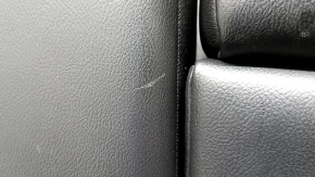 Rear row of seats 2nd row Jeep Compass 19-21 combined black leather with red stitching, Trailhawk, dry clean, tears, burns, scratches