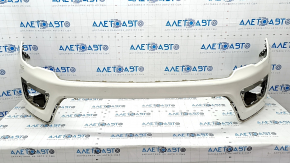 Bumper front bare upper part Jeep Compass 17-21 Trailhawk, white, scratches