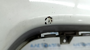 Bumper front bare upper part Jeep Compass 17-21 Trailhawk, white, scratches