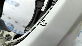 Bumper front bare upper part Jeep Compass 17-21 Trailhawk, white, scratches