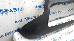 Bumper front bare lower part Jeep Compass 17-21 Trailhawk, structure, scratches, dents, non-factory holes, broken fastening