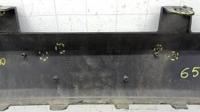 Bumper front bare lower part Jeep Compass 17-21 Trailhawk, structure, scratches, dents, non-factory holes, broken fastening