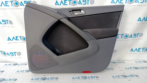 Door trim card front right VW Tiguan 09-17 black, with black insert cloth, armrest cloth, scratches, dents