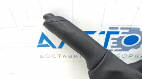 Parking brake lever BMW 3 F30 12-18 black, scratches, needs cleaning