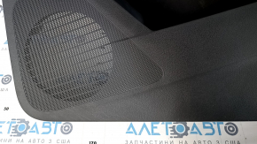 Door trim card front right VW Tiguan 09-17 black, with black insert cloth, armrest cloth, scuffs