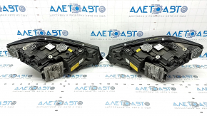 Headlights front set BMW 3 G20 19-22 LED Laserlicht, with mount, sand