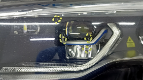 Headlights front set BMW 3 G20 19-22 LED Laserlicht, with mount, sand