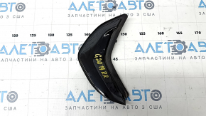 Triangle plug rear wing right BMW 3 G20 19- black gloss