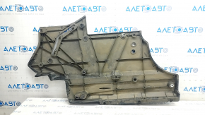 Front left underbody protection Toyota Venza 21 - cracks, broken, worn