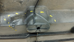 Front left underbody protection Toyota Venza 21 - cracks, broken, worn