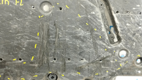 Front left underbody protection Toyota Venza 21 - cracks, broken, worn