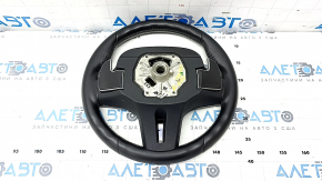 Steering wheel complete with AIRBAG BMW 3 G20 19 - black leather under heated paddles, M Sport, scuffs, scratches