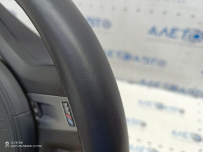 Steering wheel complete with AIRBAG BMW 3 G20 19 - black leather under heated paddles, M Sport, scuffs, scratches
