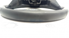 Naked steering wheel Toyota Venza 21 - black leather without heating, with steering wheel computer, scratches