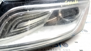 Headlight front left bare Audi Q5 8R 13-17 xenon, driftwood