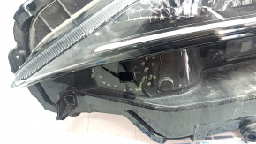 Headlight front left bare Toyota Venza 21- LE reflector, broken fasteners, cracks, no fragment, driftwood