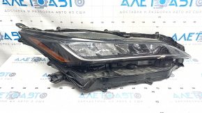 Headlight front right bare Toyota Venza 21- LE reflector, broken fasteners