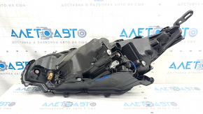 Headlight front right bare Toyota Venza 21- LE reflector, broken fasteners