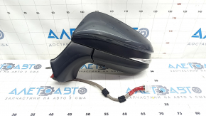 Side mirror left Toyota Venza 21- 12 pins, turn signal, heating, BSM, backlight, graphite