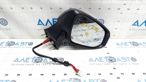 Side mirror right Toyota Venza 21-12 pins, turn signal, heating, BSM, backlight, graphite