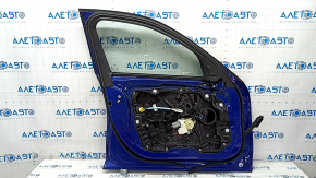 Door assembly front left BMW 3 G20 19- keyless, blue C31, butt, scratches on the trim, the seal came off