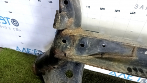 Rear beam Ford Fiesta 11-19 cracked S/B, rusty