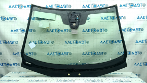 Windshield Mazda 3 19 - under camera and rain sensor, Mexico built, air on edge, broken mount