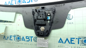 Windshield Mazda 3 19 - under camera and rain sensor, Mexico built, air on edge, broken mount