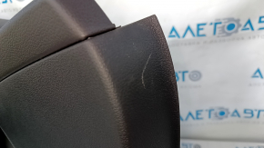 Door trim card front left VW Tiguan 09-17 black with black insert cloth, armrest cloth, dents, bumps, scratches