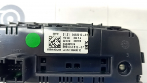 Rear row climate control BMW 3 G20 19- without heating, air under glass