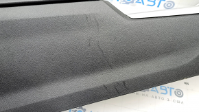 Console central armrest BMW 3 G20 19-22 leather black with blue stitching, scratches