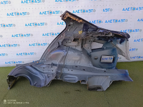 Quarter wing rear right BMW 3 F30 12-18 sawed off, blue, butt, dent, painted