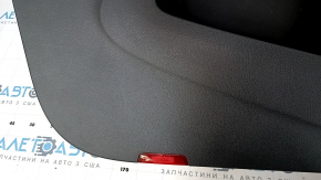 Door trim card front left VW Tiguan 09-17 black with black insert cloth, armrest cloth, bumps, scuffs, for cleaning