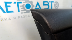 Door trim card front left VW Tiguan 09-17 black with black insert cloth, armrest cloth, bumps, abrasions, scratches
