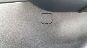 Door trim card rear right Mazda 3 20-22 4d leather black, Mexico built, pokes, tear, scratch