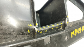 Rear bumper mount, center lower Mazda 3 19- 4d Mexico built, pressed, broken