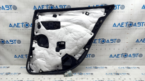 Door trim card rear left Mazda 3 20-22 4d leather black, Mexico built