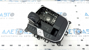 Gear shifter assembly BMW 3 G20 19-22 with handle and buttons for 360 cameras, worn button, glass defect
