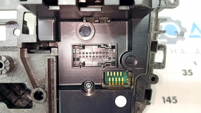 Gear shifter assembly BMW 3 G20 19-22 with handle and buttons for 360 cameras, worn button, glass defect