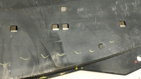 Rear bumper protection center Mazda 3 19-4d worn, torn