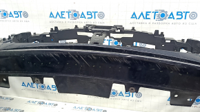 Front bumper bare Mazda 3 19-4d, black, scratches