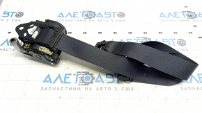 Passenger seat belt Mazda 3 19- black, Mexico built