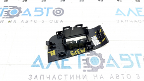 Rear left window lifter control trim Mazda 3 19-4d black, broken mount
