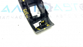 Rear left window lifter control trim Mazda 3 19-4d black, broken mount