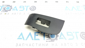 Rear right window lift control trim Mazda 3 19-4d black, broken mount