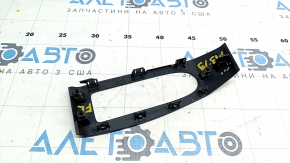 Front left window lift control trim Mazda 3 19-4d black, broken mount