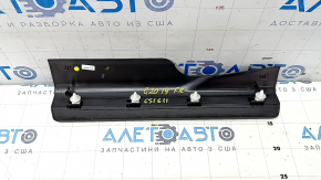 Door sill trim front right inner BMW 3 G20 19- black, worn, scratch