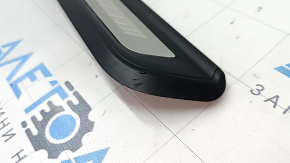 Set of external door sill trims BMW 3 G20 19- 2pcs, chrome, M lettering, scratches, bump